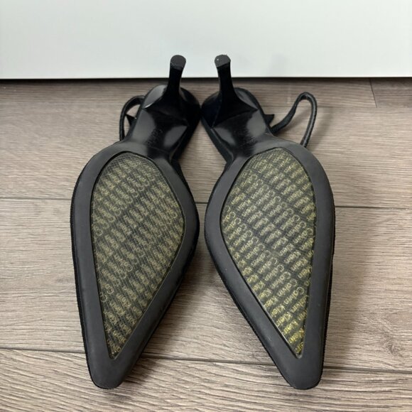 Calvin Klein 3" Sling Back Suede Shoes - Picture 4 of 9